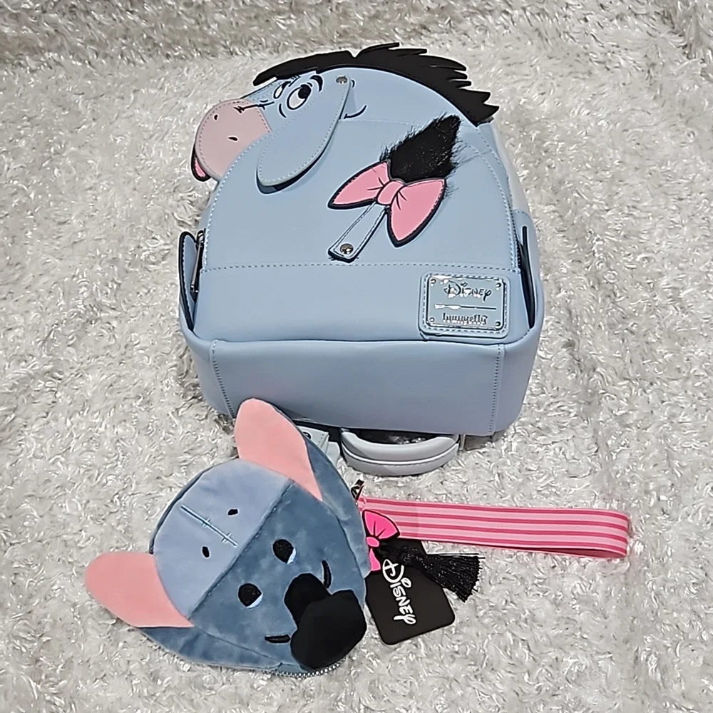 Loungefly Eeyore mini backpack and coin purse